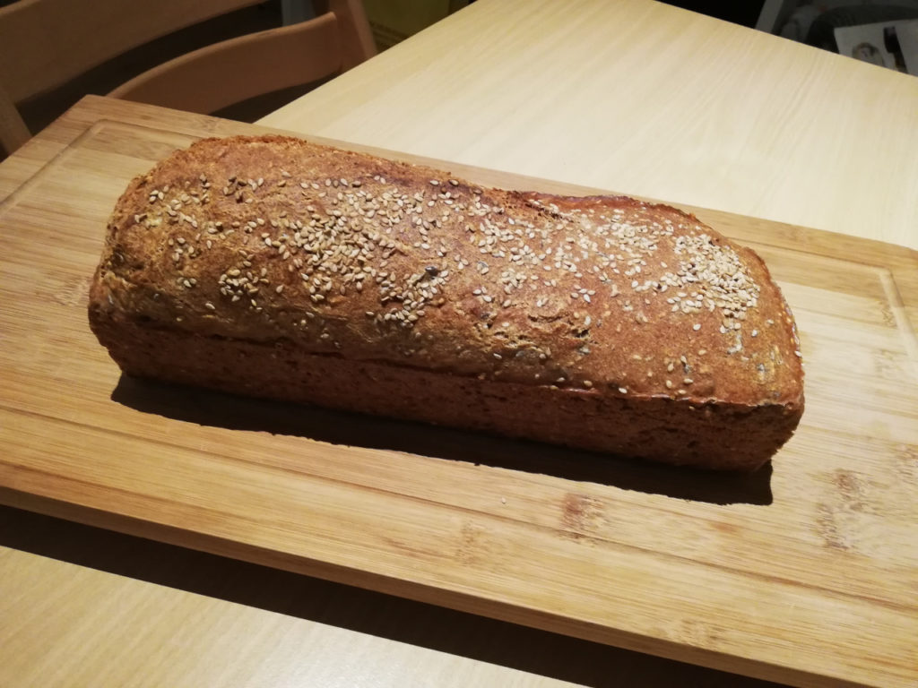 Brot selber backen, selbstgebacken, Biobrot, zuckerfrei